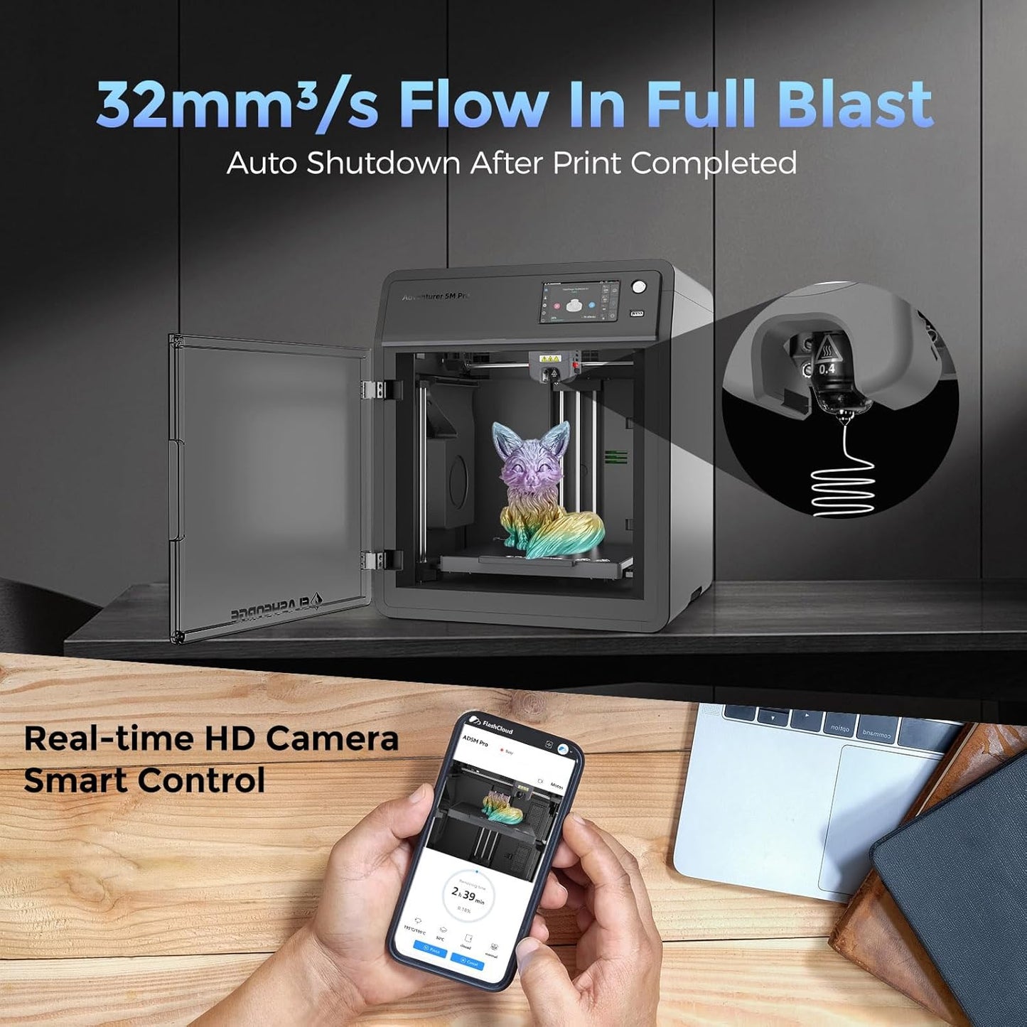 FlashForge 3D printer π¨